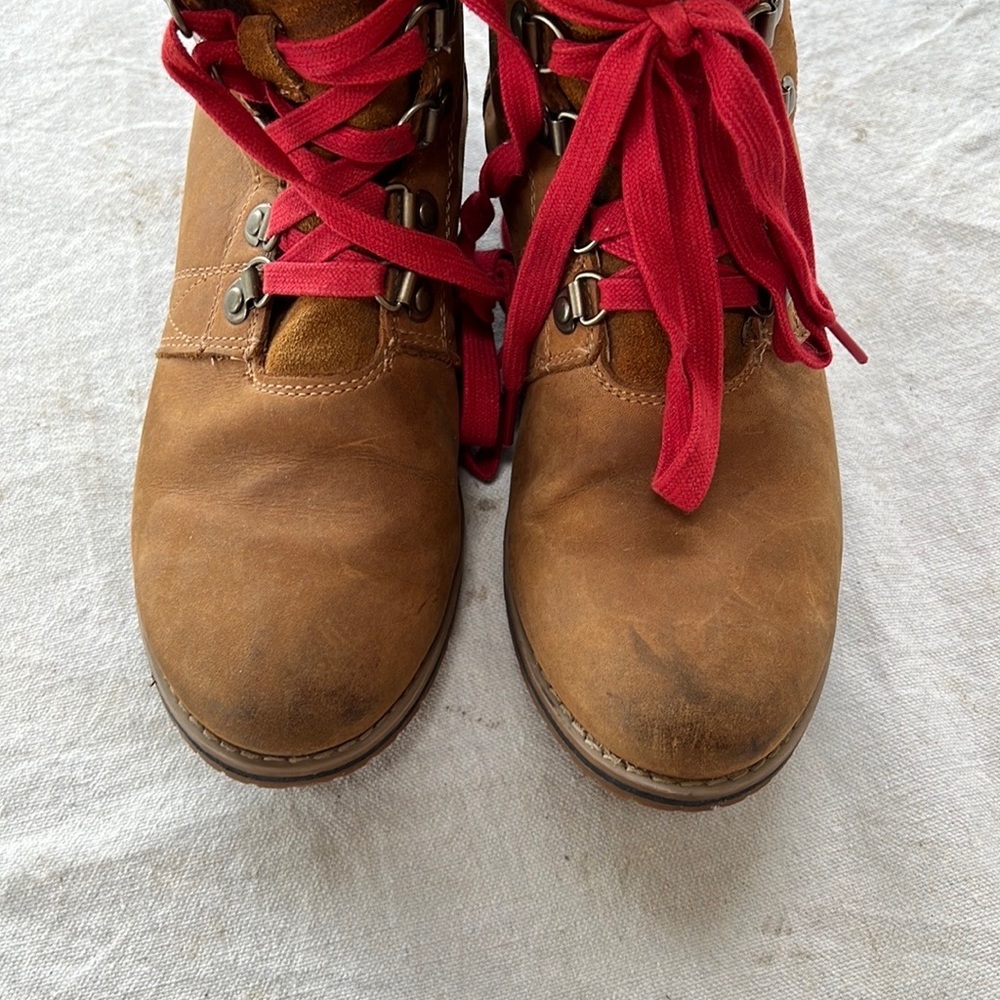 Columbia Autumn Leather boots 7.5 - EUC - Picture 2 of 5